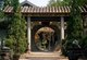 China: A moon gate in the Liang Yuan ornamental garden, Foshan, Guangdong Province